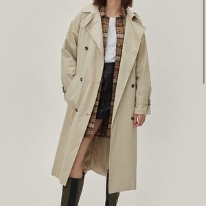 Twill Trench Coat
